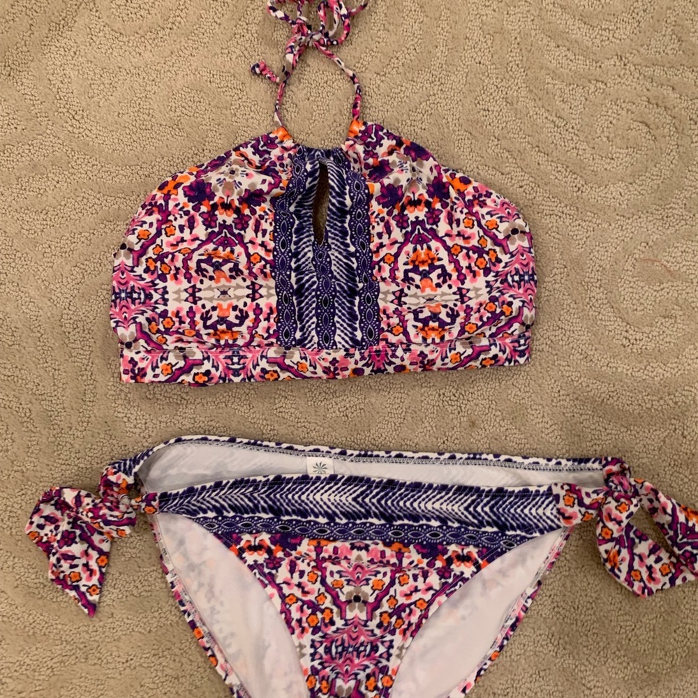 patterned Atletha bikini set